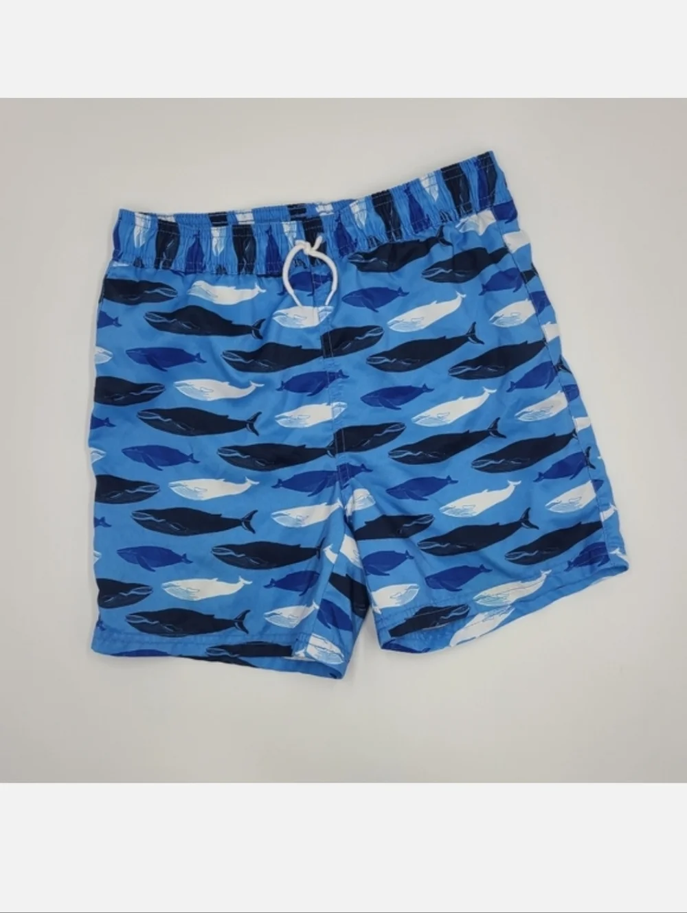 Janie and Jack whale swim trunks size 8